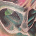 Tattoos - Skull, morph rose - 11514